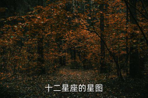 十二星座的星圖