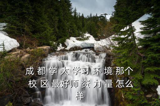 成 都 學 大 學習 環(huán) 境 那個 校 區(qū) 最好師 資 力 量 怎么樣