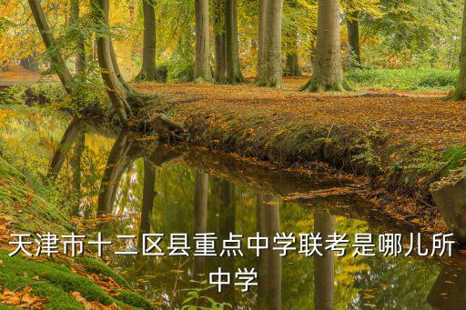 天津市十二所高中聯考成績，天津分數高中
