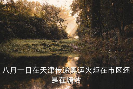 八月一日在天津傳遞奧運火炬在市區還是在塘沽