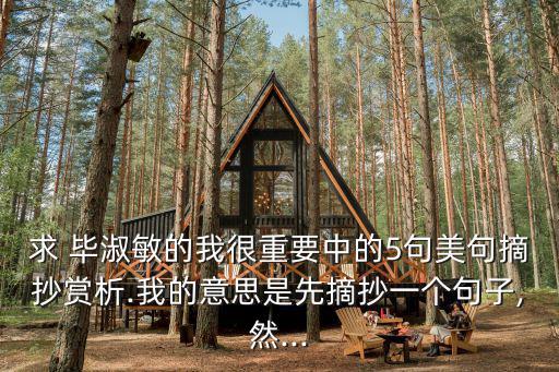 畢淑敏我很重要,面對這樣的友情我們敢說我不重要?
