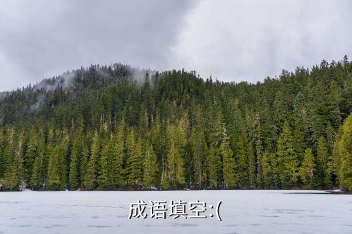 成語填空:(