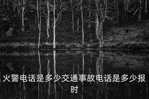 火警電話是多少交通事故電話是多少報時
