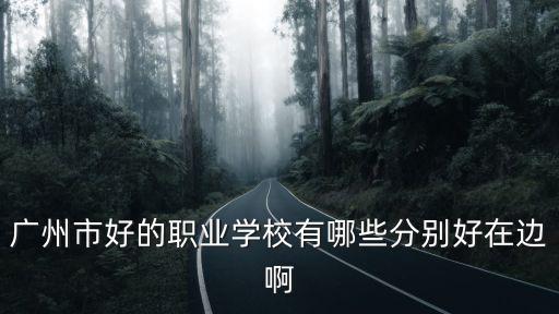 廣州市好的職業學校有哪些分別好在邊啊