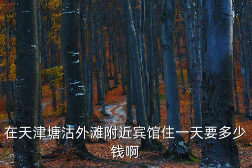 在天津塘沽外灘附近賓館住一天要多少錢啊