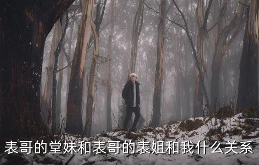 表哥的堂妹和表哥的表姐和我什么關系