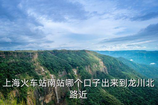 上海火車站南站哪個口子出來到龍川北路近
