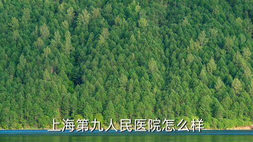 上海第九人民醫院怎么樣