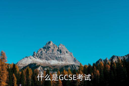 什么是GCSE考試