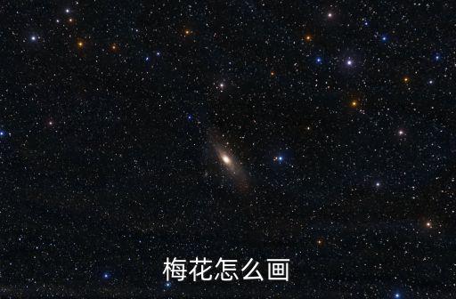 梅花怎么畫