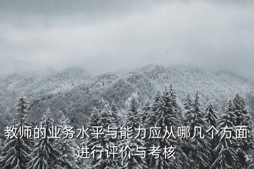 教師考核評價，教師評價怎么寫