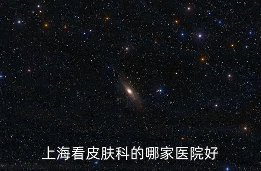上海看皮膚科的哪家醫院好