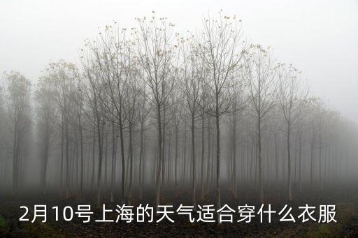 2月10號上海的天氣適合穿什么衣服