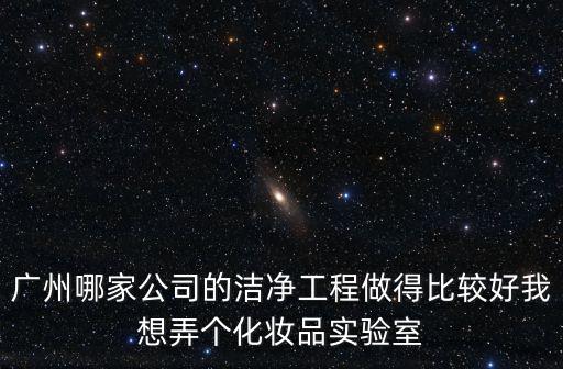 廣州哪家公司的潔凈工程做得比較好我想弄個化妝品實驗室