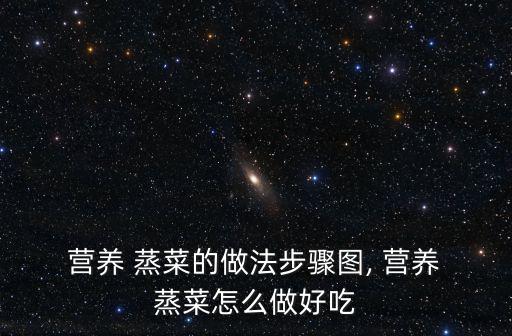  營養(yǎng) 蒸菜的做法步驟圖, 營養(yǎng) 蒸菜怎么做好吃