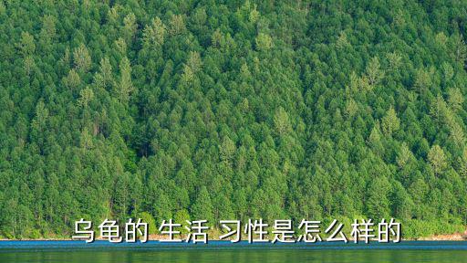 烏龜的生活習性,烏龜脫殼是自然界極罕見現象