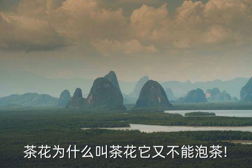 茶花為什么叫茶花它又不能泡茶!