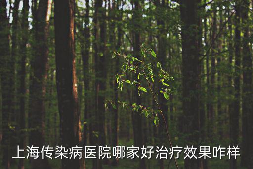 上海傳染病醫院哪家好治療效果咋樣