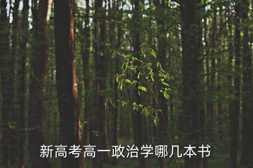 政治書，高中政治書的書名