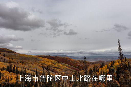 上海市普陀區(qū)中山北路在哪里