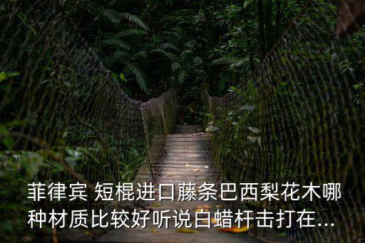  菲律賓 短棍進(jìn)口藤條巴西梨花木哪種材質(zhì)比較好聽說(shuō)白蠟桿擊打在...