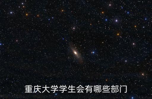 重慶大學學生會有哪些部門