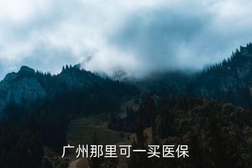 廣州哪里購買醫(yī)保，廣州那里可一買醫(yī)保