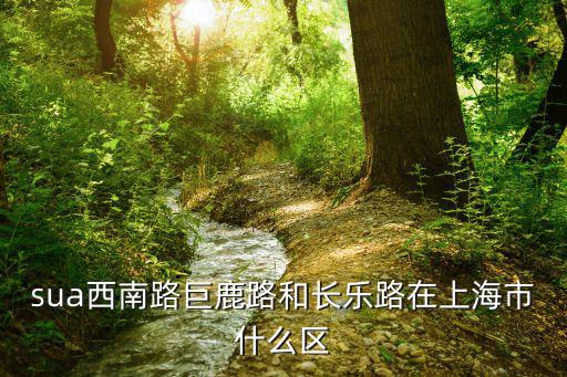 sua西南路巨鹿路和長樂路在上海市什么區(qū)
