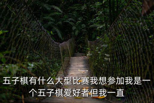 五子棋有什么大型比賽我想參加我是一個五子棋愛好者但我一直