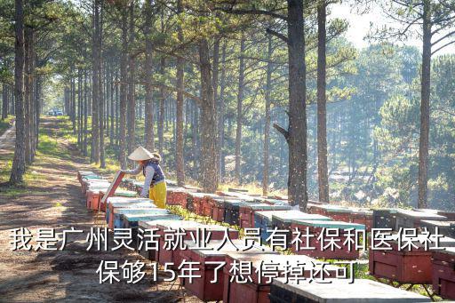 廣州個(gè)人繳滿15年停醫(yī)，我是廣州靈活就業(yè)人員有社保和醫(yī)保社保夠15年了想停掉還可