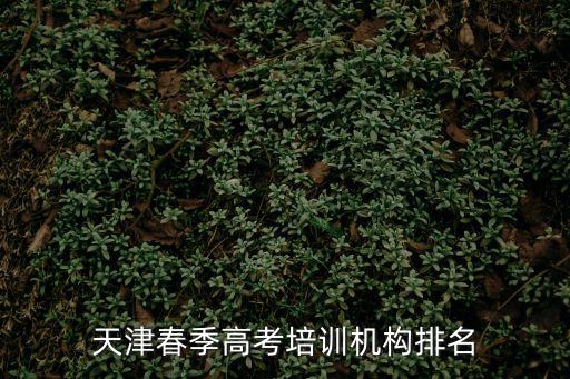 天津春季高考培訓(xùn)機(jī)構(gòu)排名