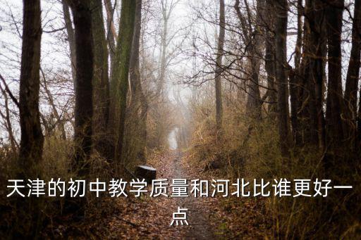 天津的初中教學(xué)質(zhì)量和河北比誰(shuí)更好一點(diǎn)