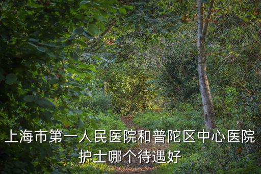 上海市第一人民醫院和普陀區中心醫院護士哪個待遇好