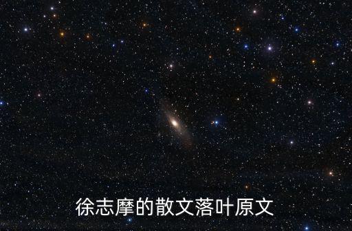 散文落葉，落葉作文50字