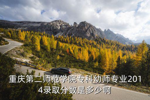 重慶第二師范學院專科幼師專業2014錄取分數是多少啊