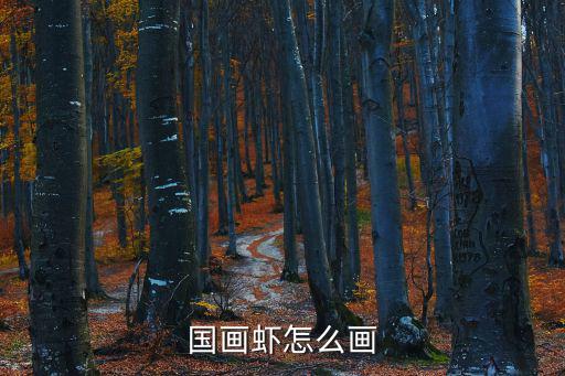 國畫蝦怎么畫