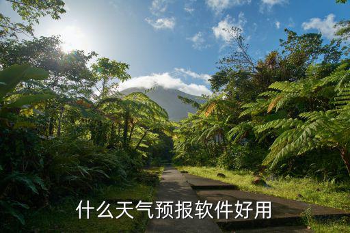 什么天氣預報軟件好用