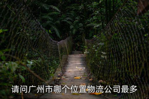 請(qǐng)問(wèn)廣州市哪個(gè)位置物流公司最多