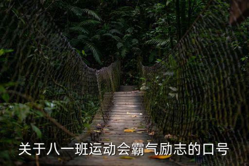 關于八一班運動會霸氣勵志的口號