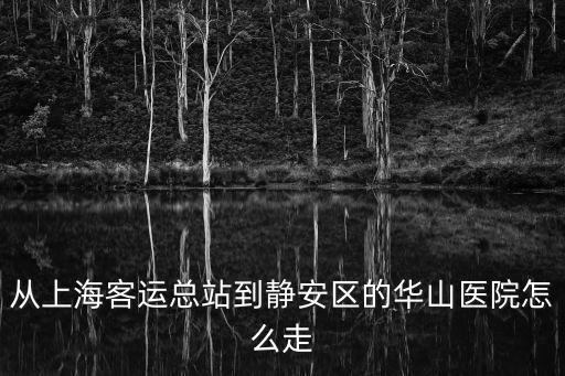 上海市靜安區中心醫院到客運總站，從靜安區陜西北路怎樣去上海客運總站北廣場
