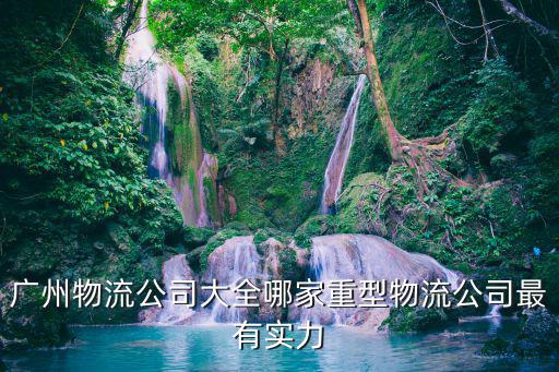 廣州物流公司大全哪家重型物流公司最有實力