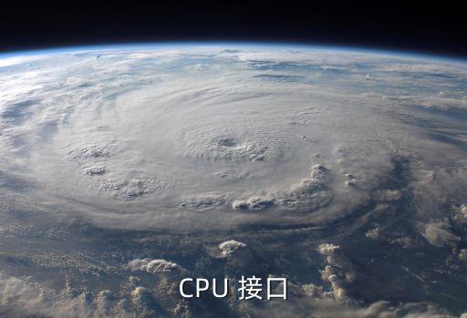 CPU 接口