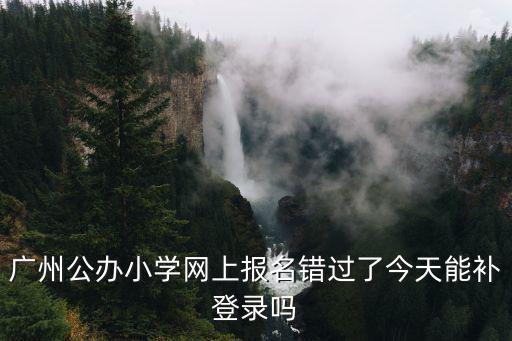 2020廣州公立小學網上報名，廣州市小學升初中網上報名入口在哪里