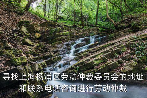 上海市楊浦區律師，尋找上海楊浦區勞動仲裁委員會的地址和聯系電話咨詢進行勞動仲裁