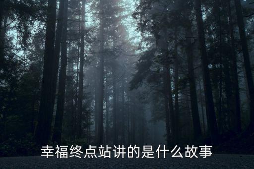 幸福終點站講的是什么故事