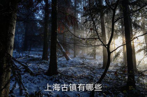 上海古鎮有哪些