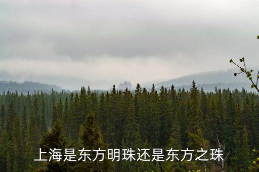 上海是東方明珠還是東方之珠