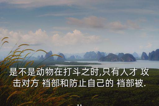 攻擊襠部,男人打架要小心!敵人會攻擊你的襠部!