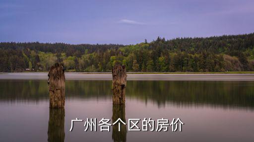 廣州各個區(qū)的房價