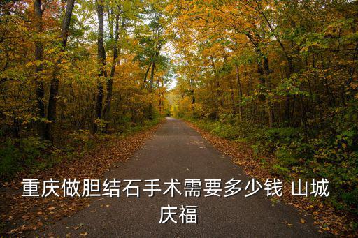 重慶市結石手術大約多少錢，重慶膽結石手術費用多少錢